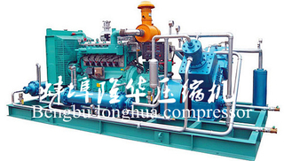 Skid-Mounted Structure Well-Head Gas Recovery Compressor